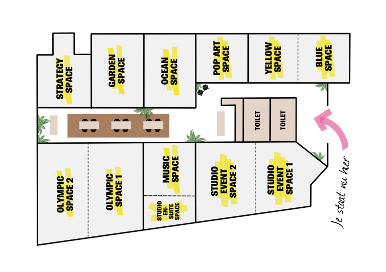 Plattegrond noord